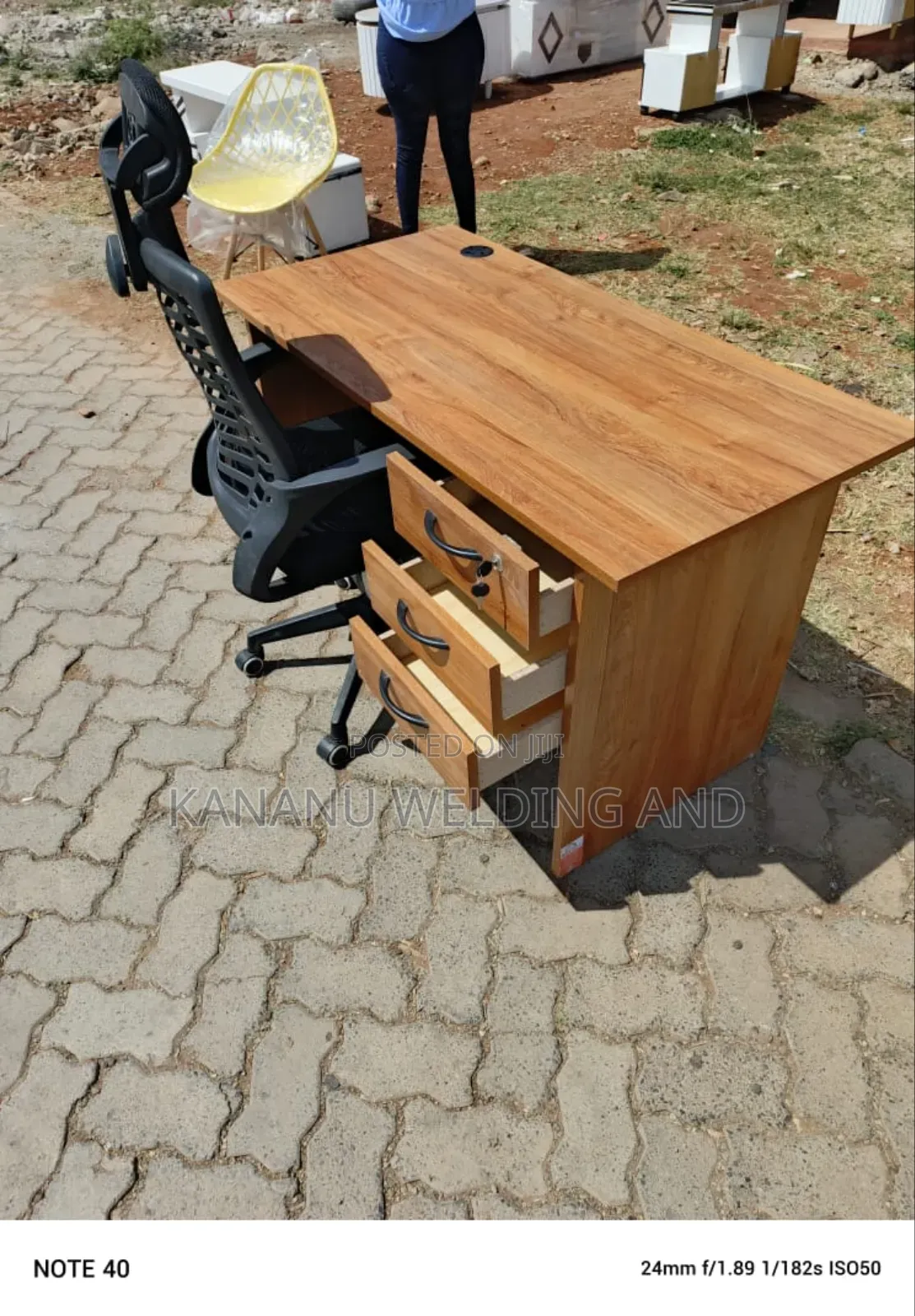 Office Chair and 1.2metres Table