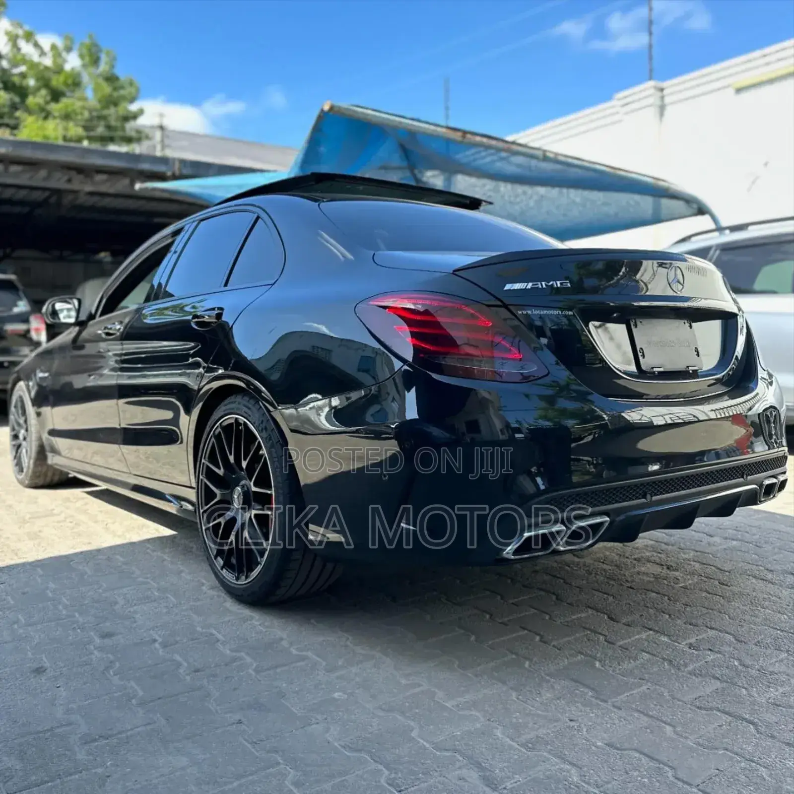Mercedes-Benz C63 2017 Matt Black