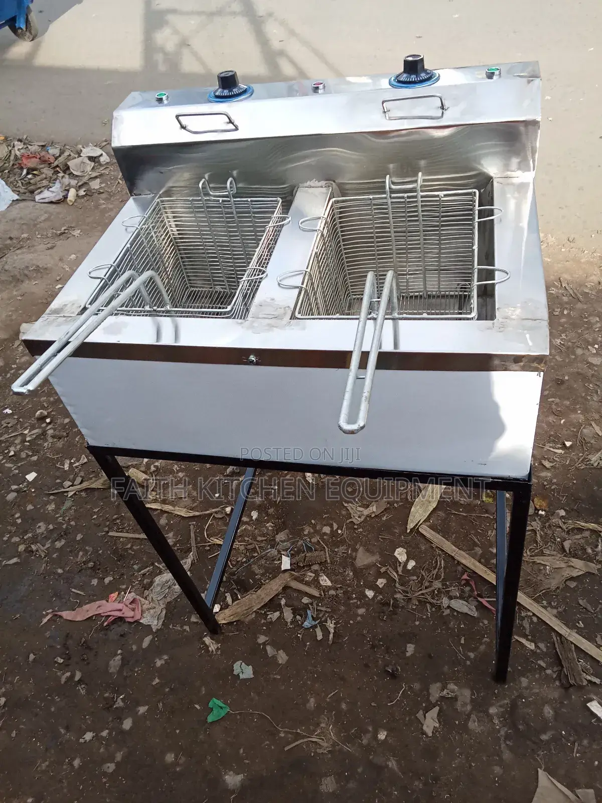 Double Fryer Electric