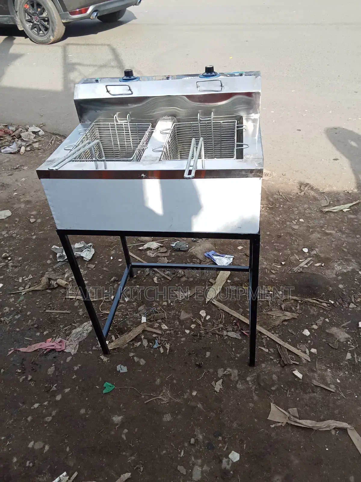 Double Fryer Electric