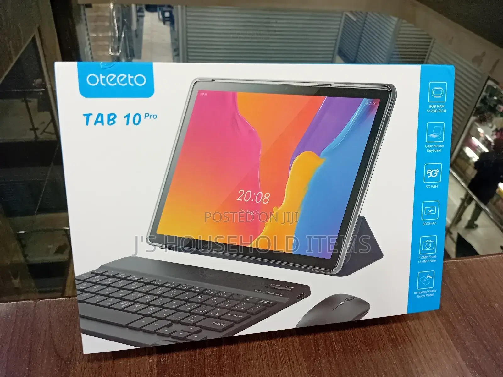 New Oteeto Tab 10 Kids 512 GB Black