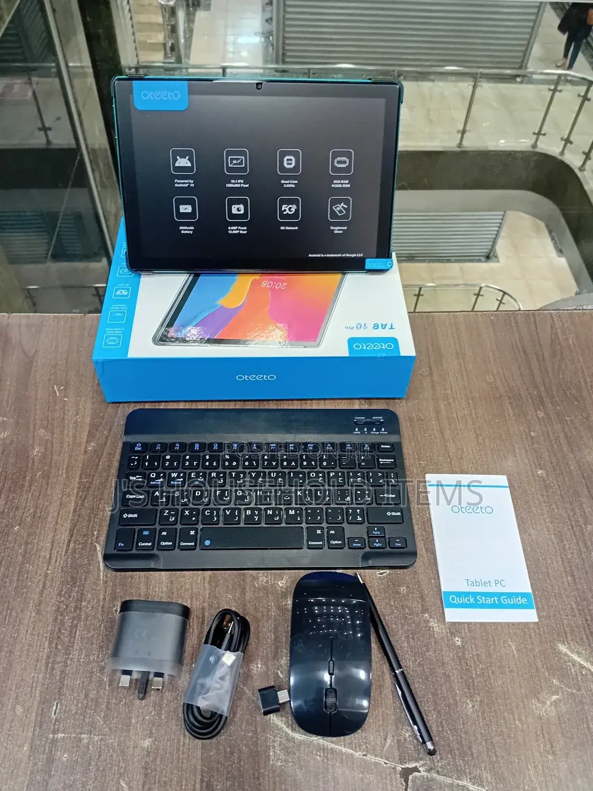 New Oteeto Tab 10 Kids 512 GB Black