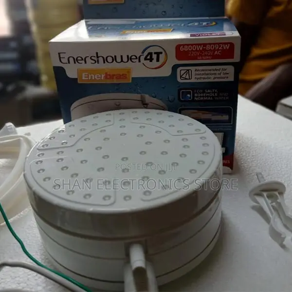 Ideal Enabras Enershower 4T Instant Shower Head