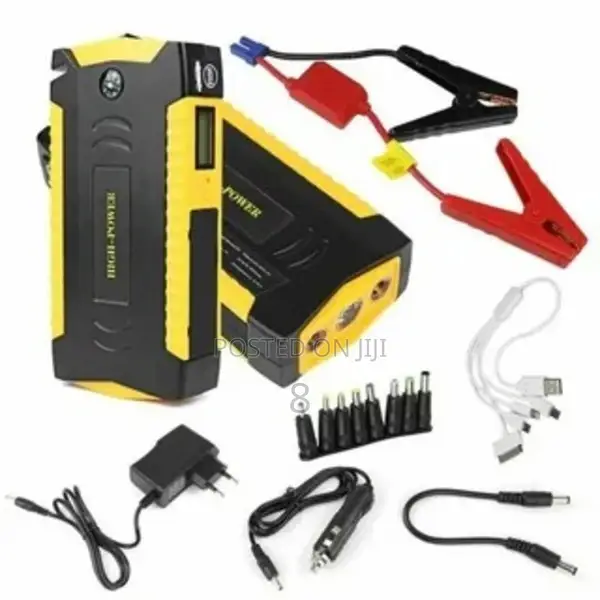 Jump Starter With High Power and Multiple Safety Features