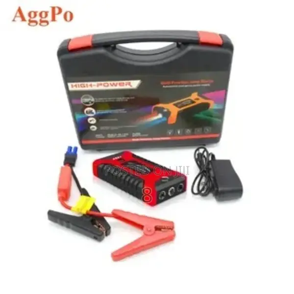 High-Power Jump Starter for Gas and Diesel Engines
