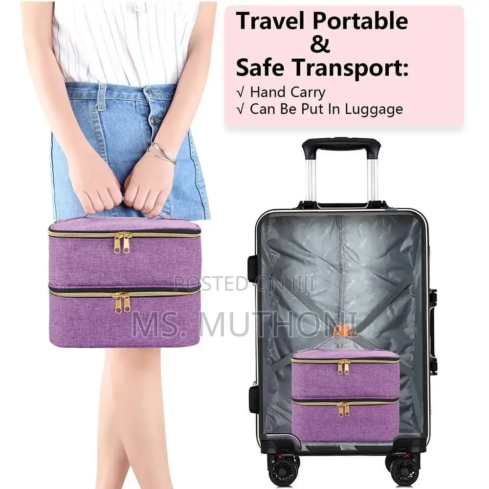 Nail Polish Travel Organizer Storage Case*