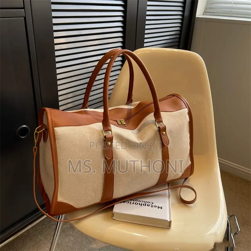 Vintage Women's Canvas Travel Luggage Bag