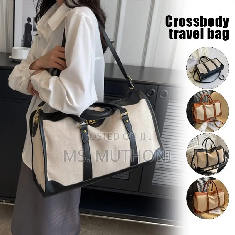 Vintage Women's Canvas Travel Luggage Bag