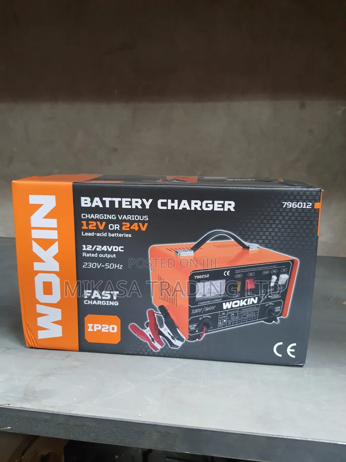 Wokin Battery Charger 12V or 24V
