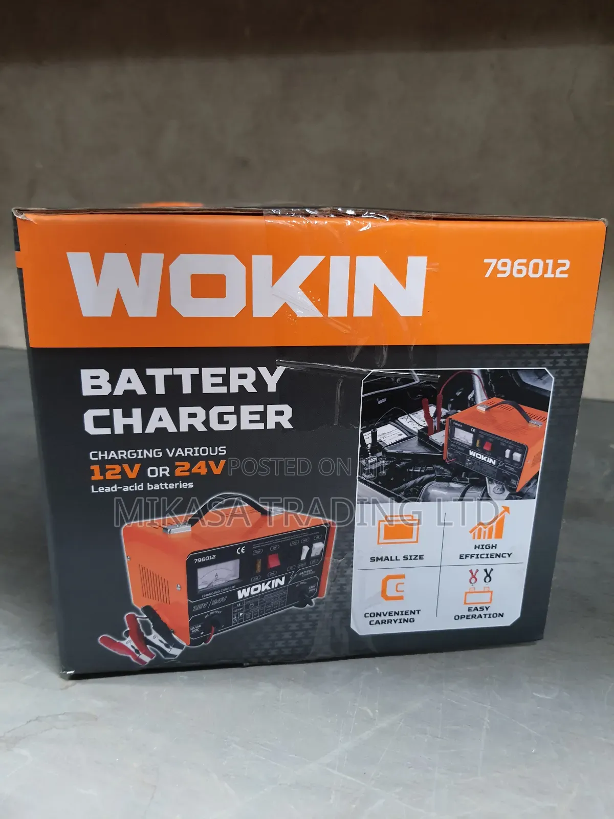 Wokin Battery Charger 12V or 24V