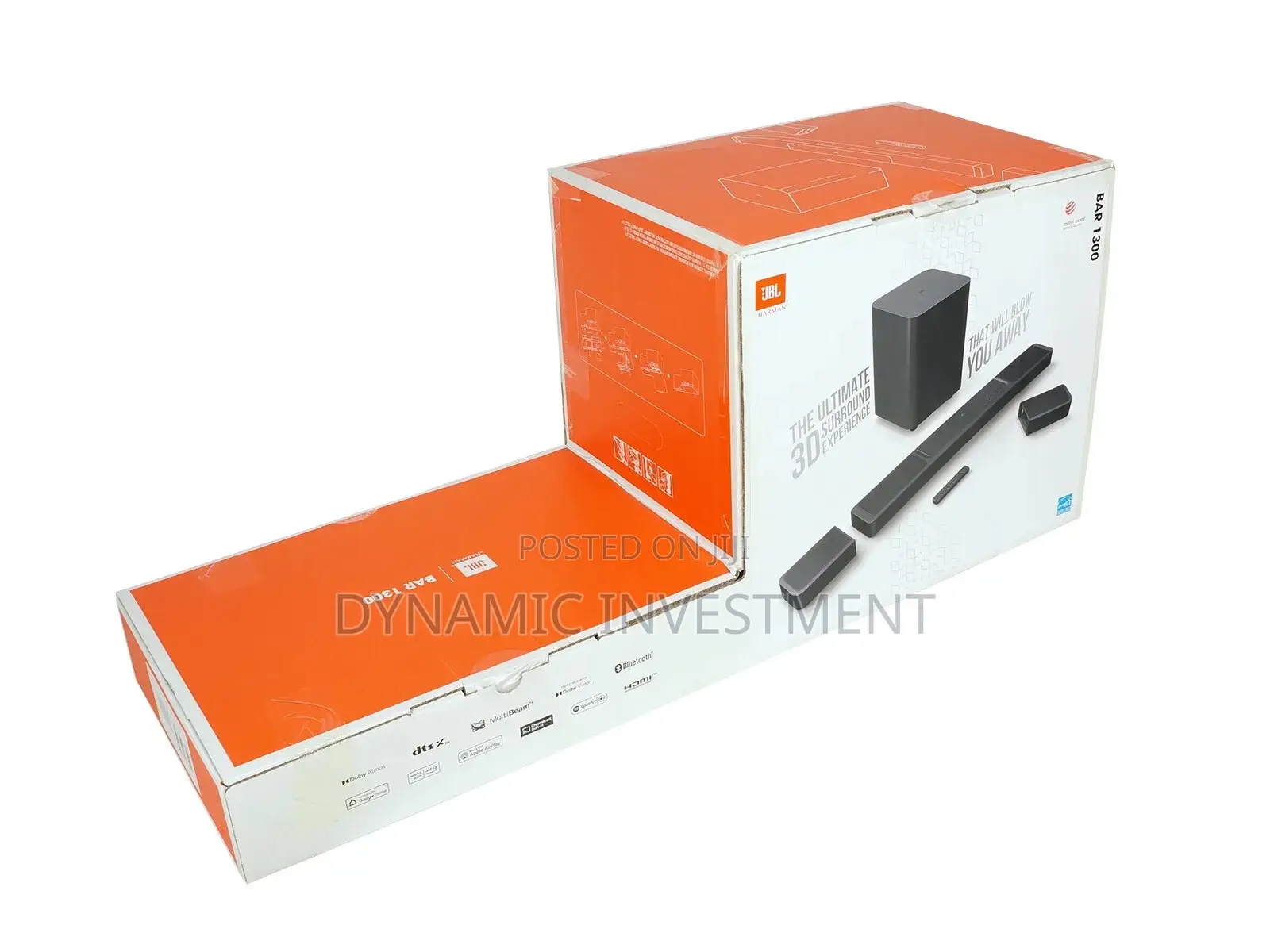 JBL Bar 1300 Channel Truly Wireless Soundbar BT, Wi-Fi,Alexa