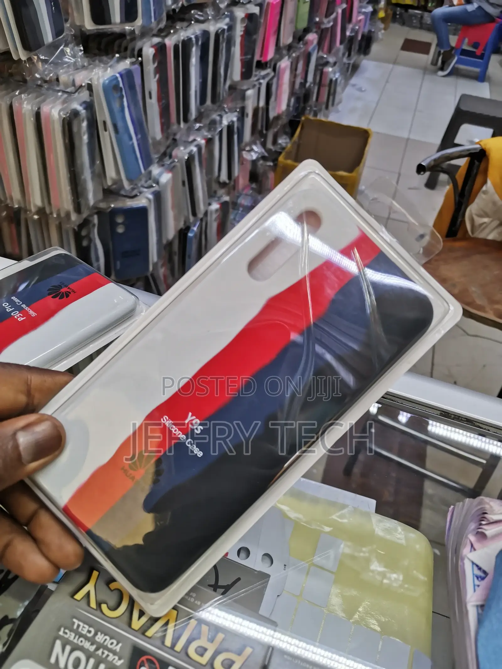 Huawei Y9s Phone Case Silicone Soft Rainbow Desighned Case
