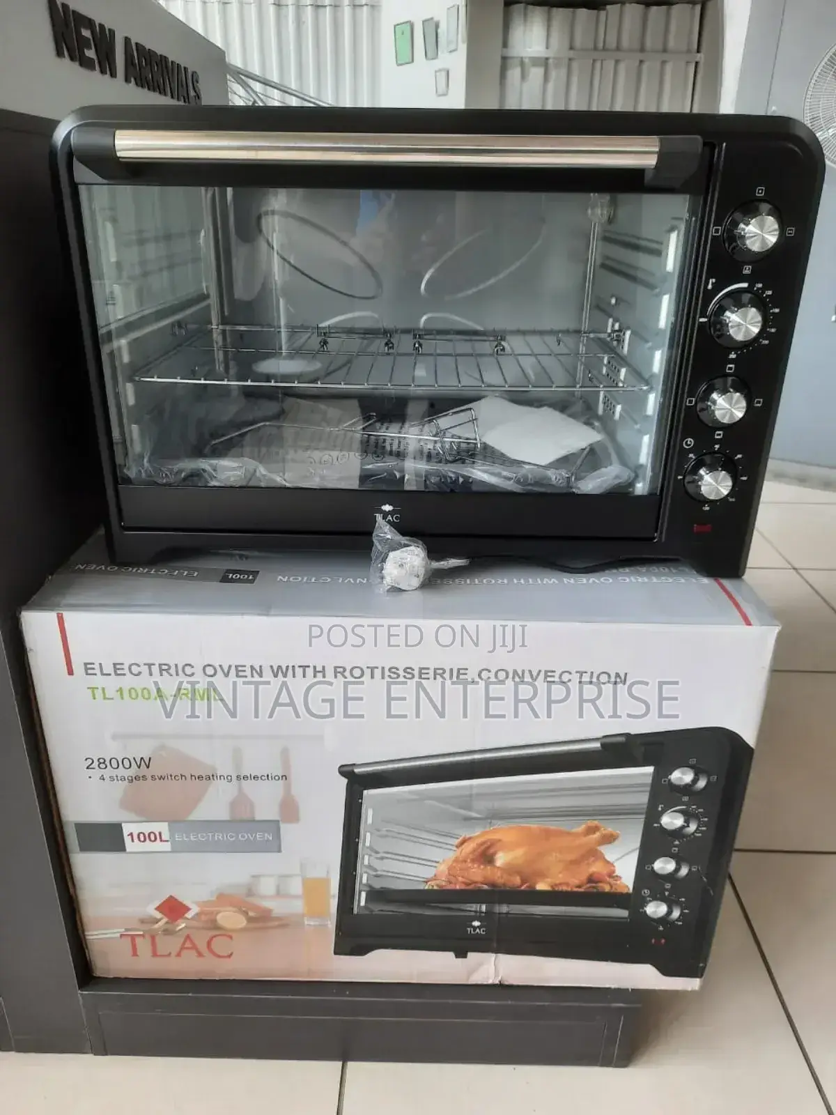 TLAC 100L Electric Oven Conventional 2800w