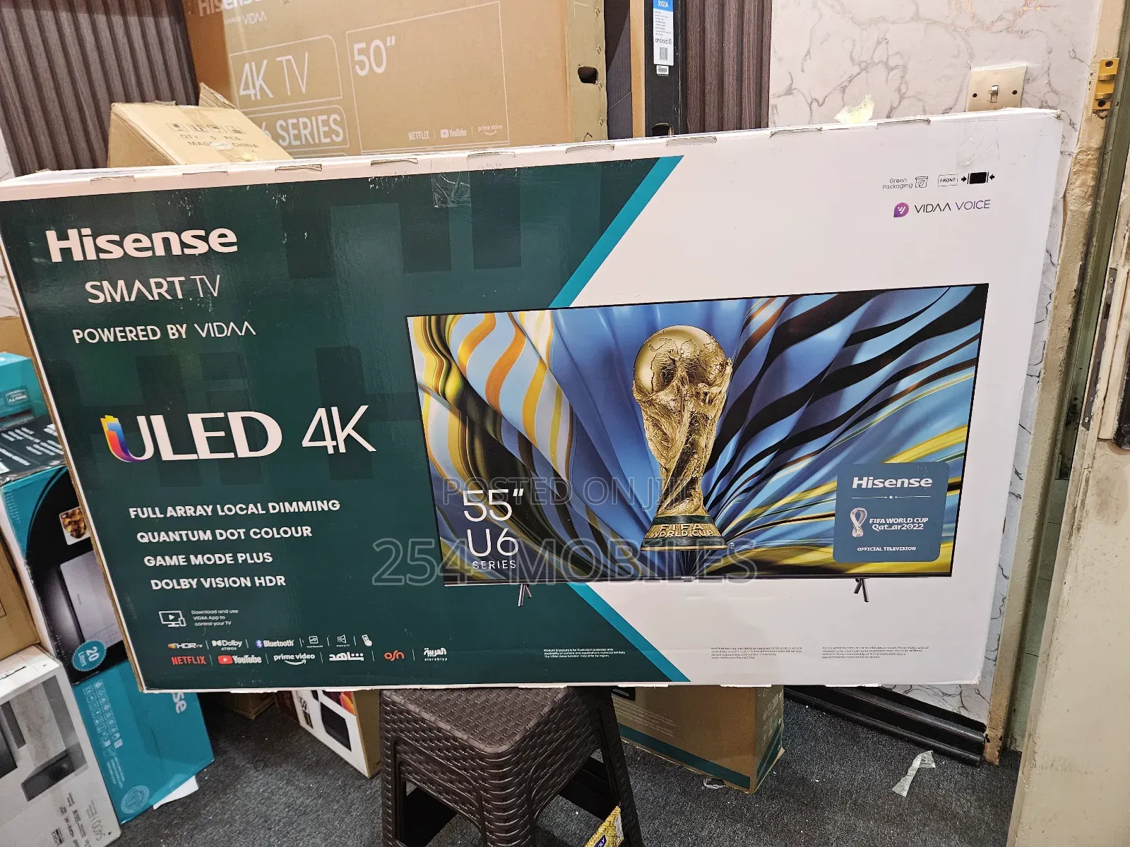 Hisense 55 Inch U6 Series Uled Smart Tv