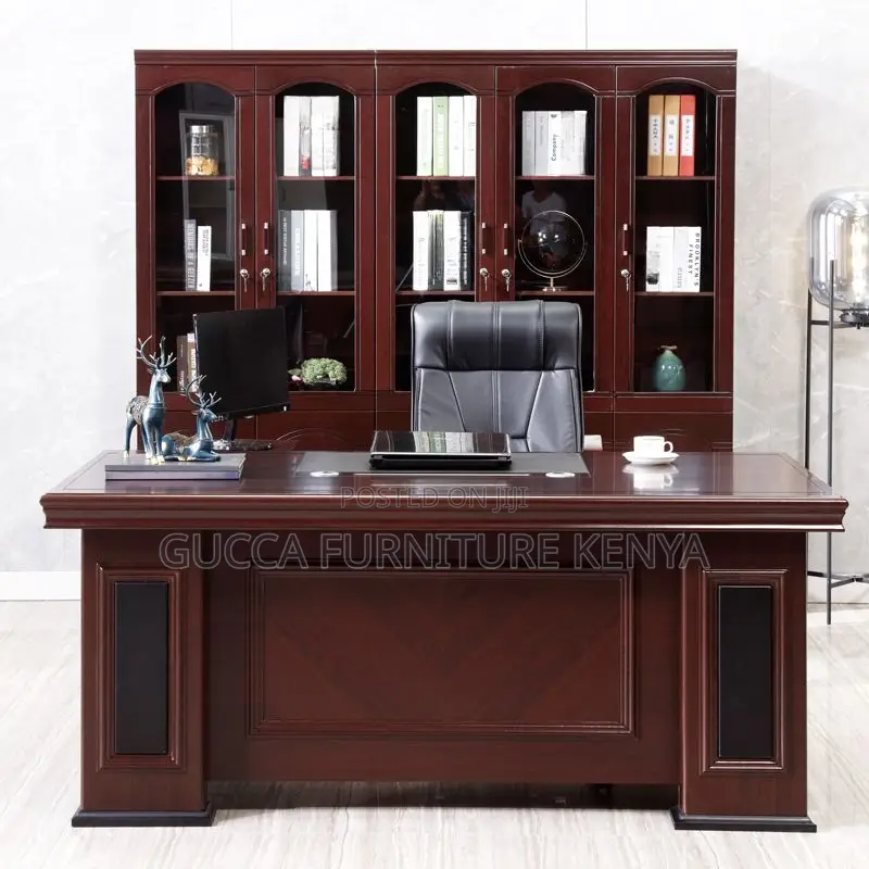 Office Desk:180cm Mahogany Executive Boss Office Table