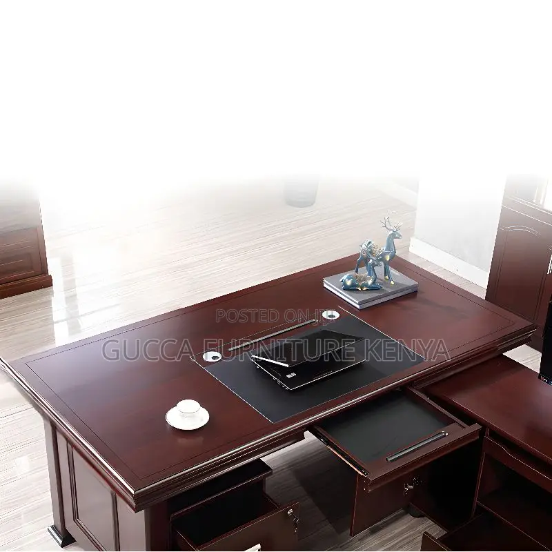 Office Desk:180cm Mahogany Executive Boss Office Table