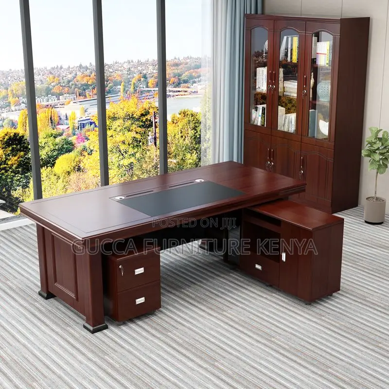 Office Desk:180cm Mahogany Executive Boss Office Table