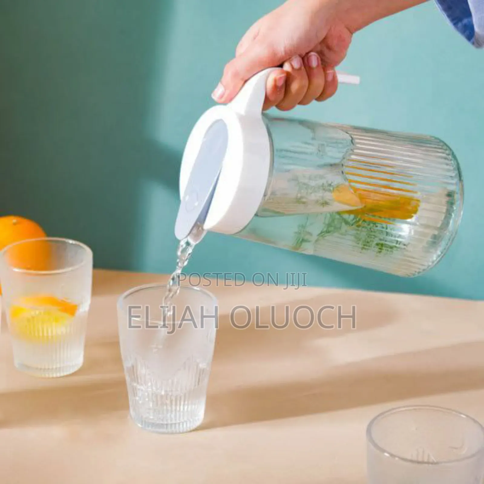 5pcs Glass Water Set