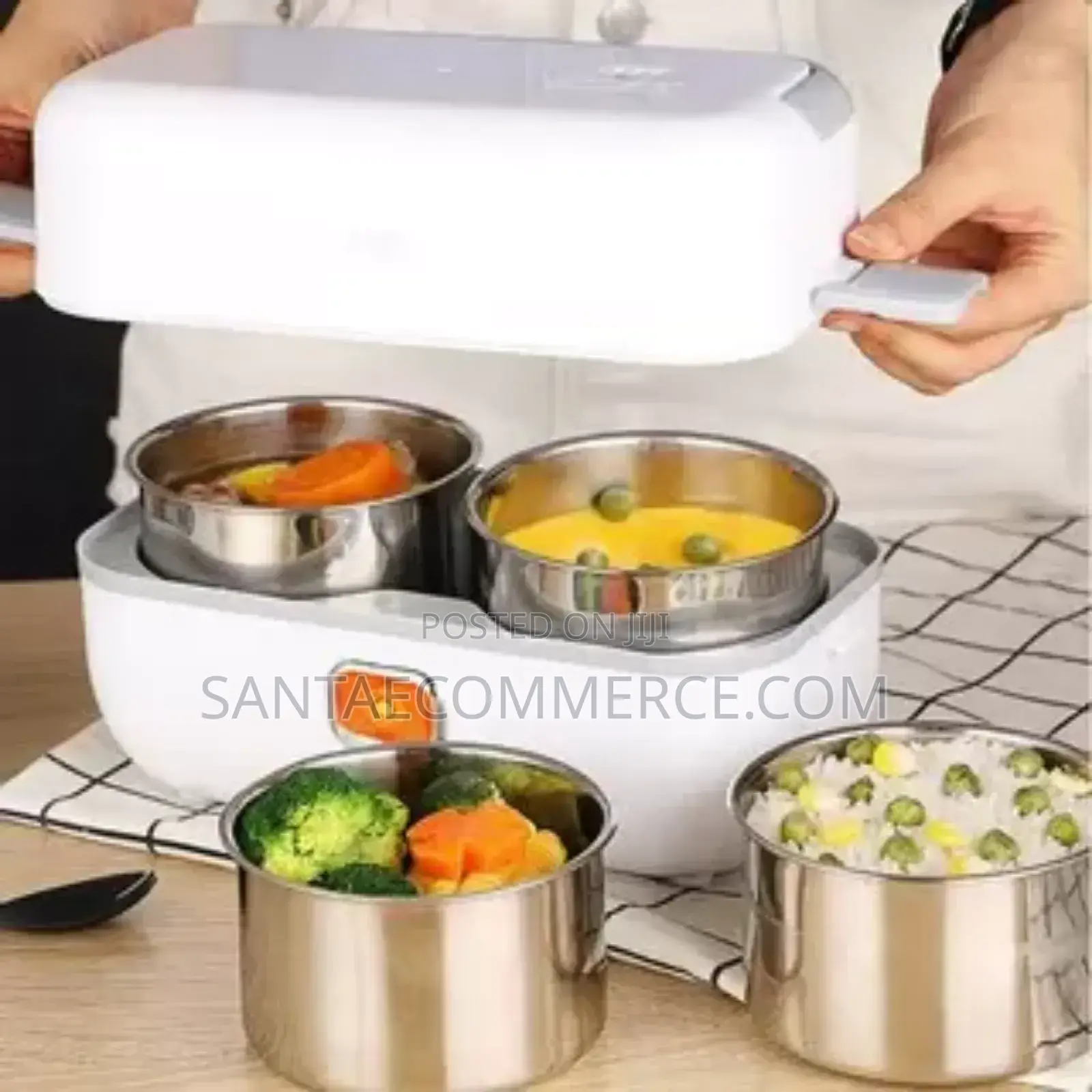 4 Liner Electric Lunchbox Cooker