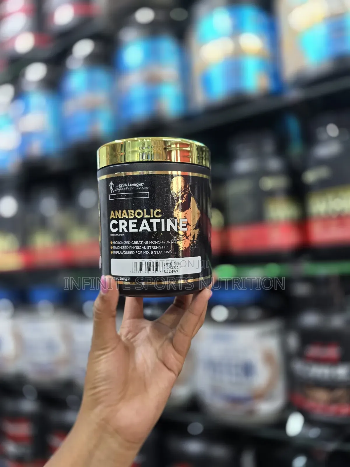 KL Anabolic Creatine Monohydrate (60 Servings) 300g