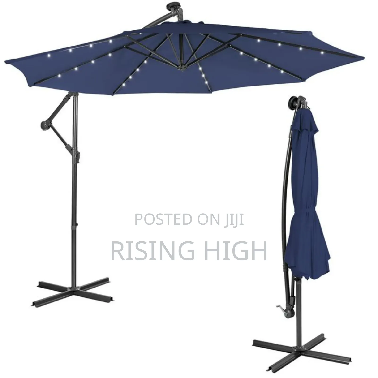 Solar Powered Parasol Umbrella