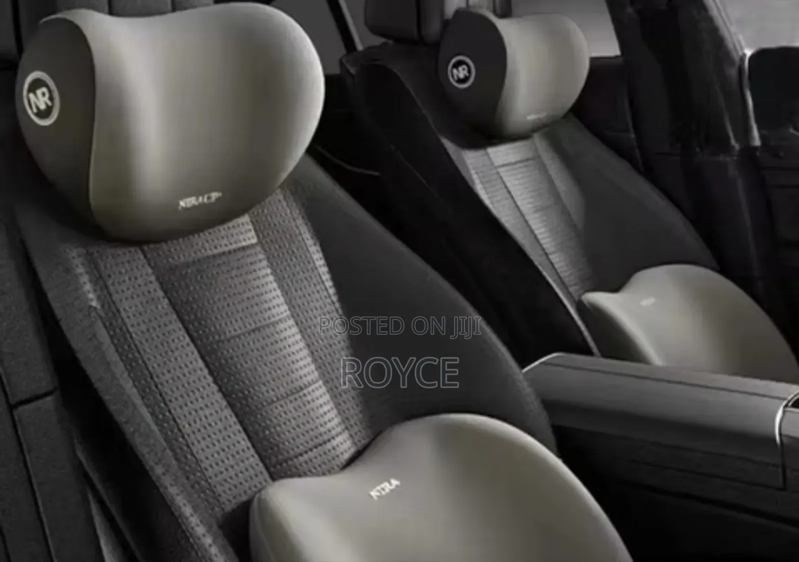 2 in 1 Car Neck Lumbar Support Pillow Kit