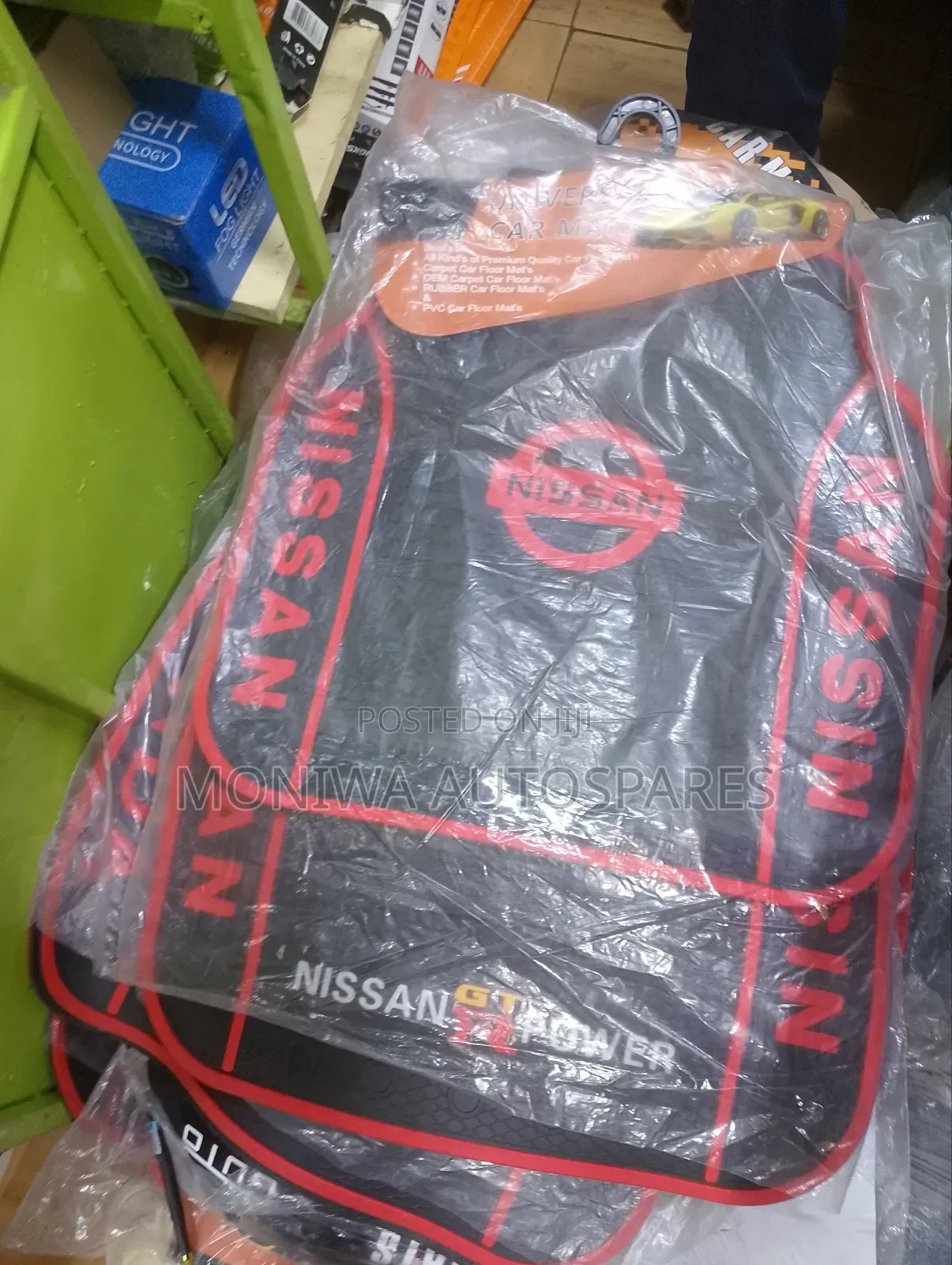 Branded Floor Mat Universal for All Nissan Vehicles
