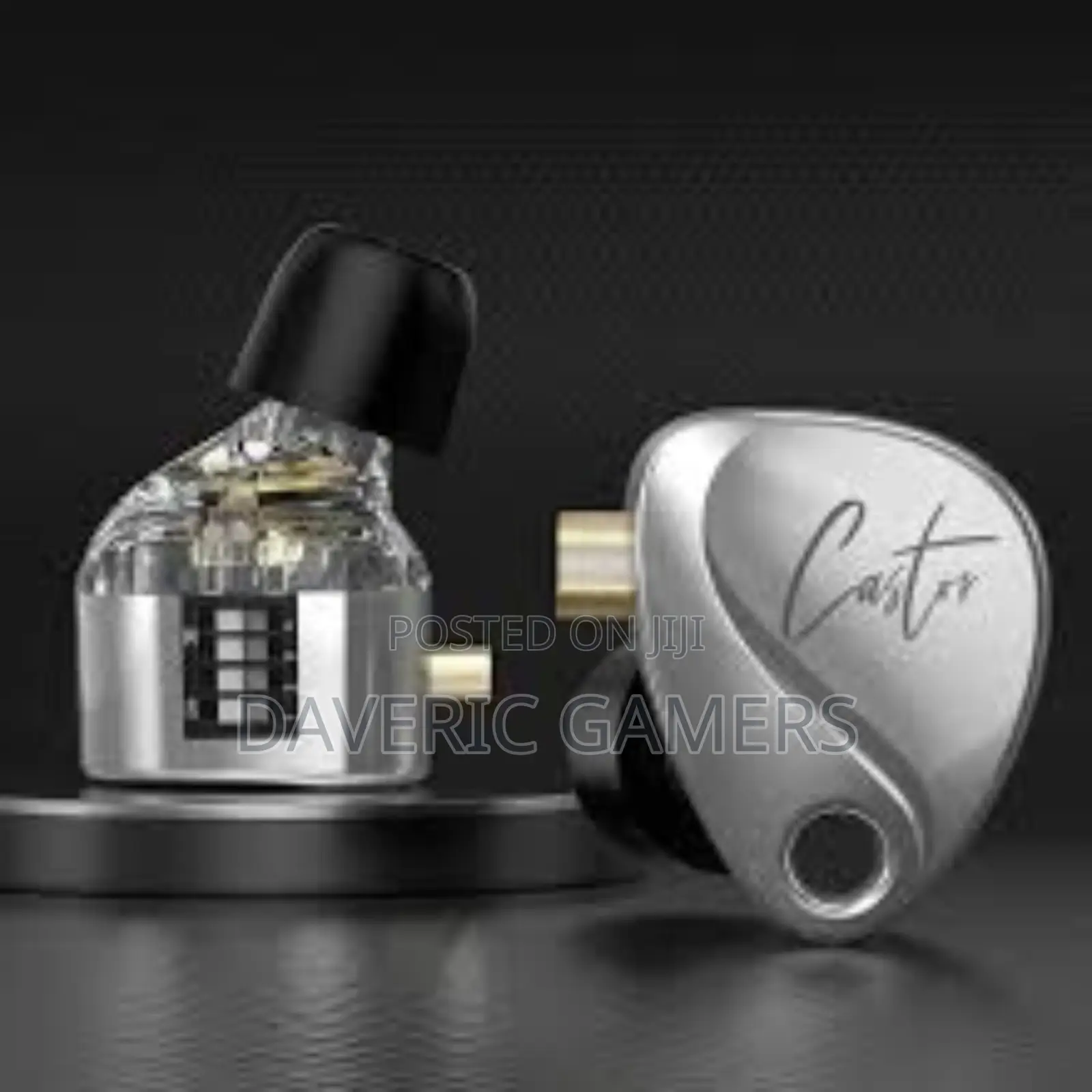 Kz Castor Wired Iem Gaming Earphone With Mic