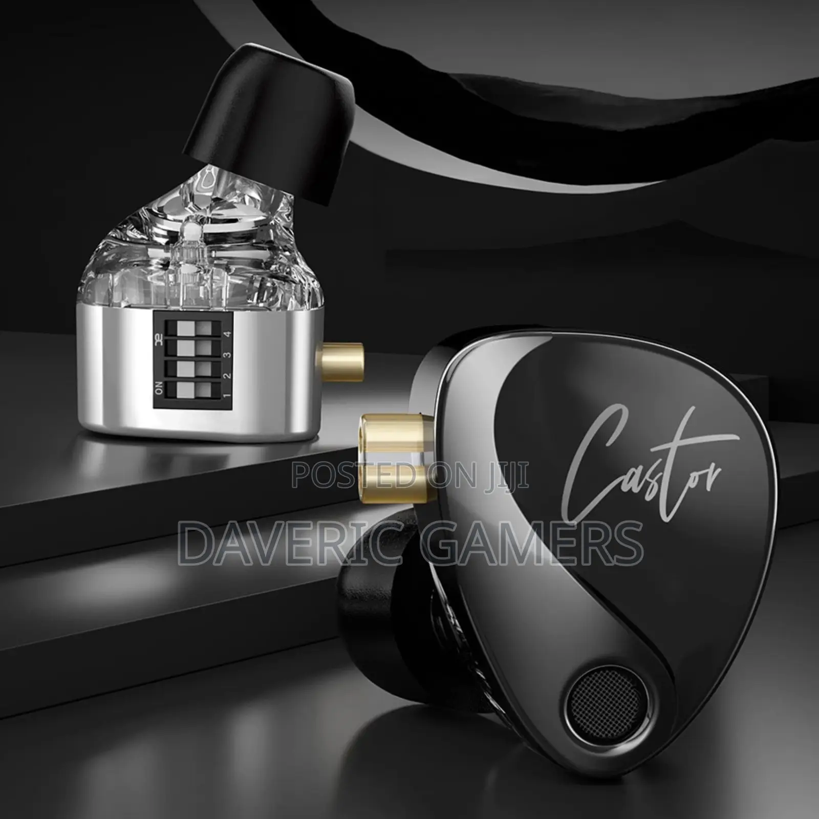 Kz Castor Wired Iem Gaming Earphone With Mic