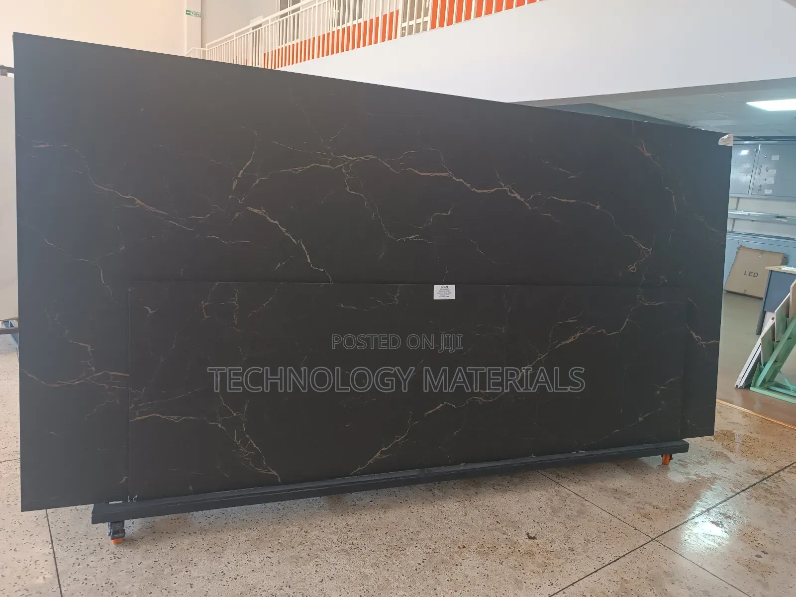 Black Ice Age Island Sintered Stone