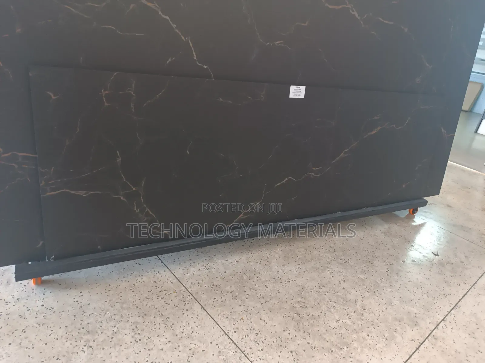 Black Ice Age Island Sintered Stone