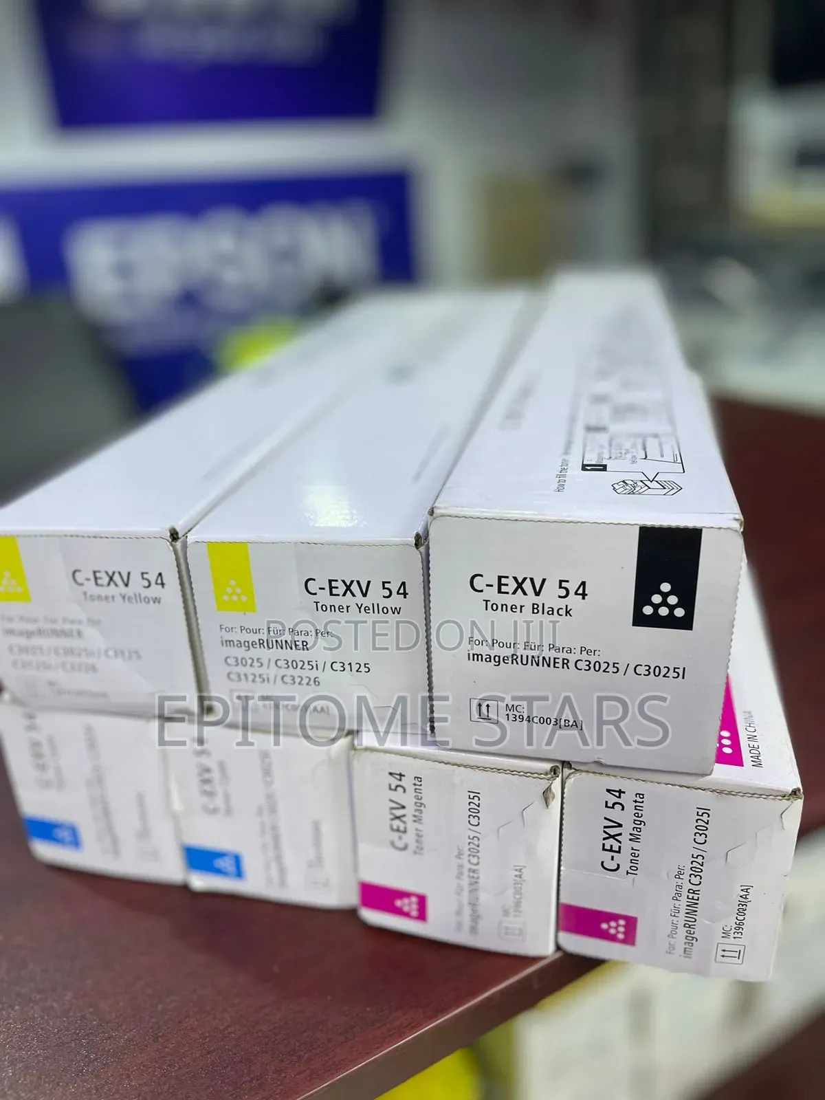 Drab Canon C-Exv 45 Toner Black/Cyan/Yellow/Magenta