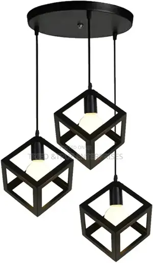 3 in 1 Square Hanging Pendants Light Yf4r