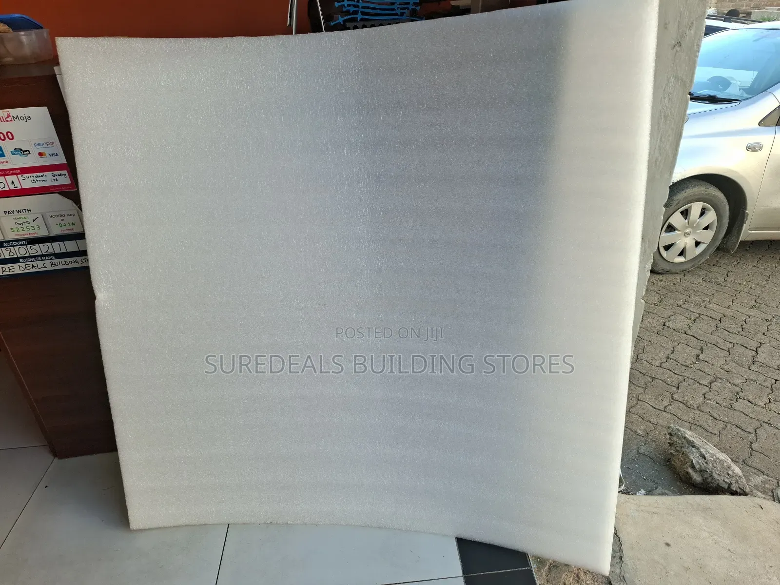 Styrofoam Sheet -1.2mtrs By 1.2mtrs.