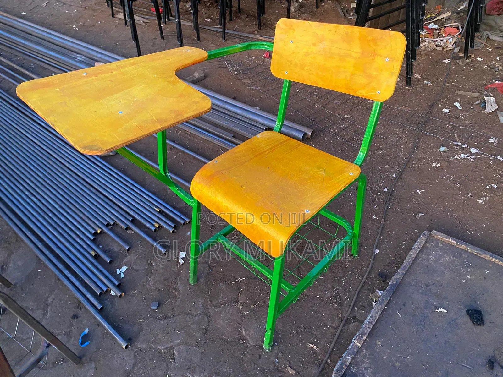 Arm Chair Collextension Painted Green