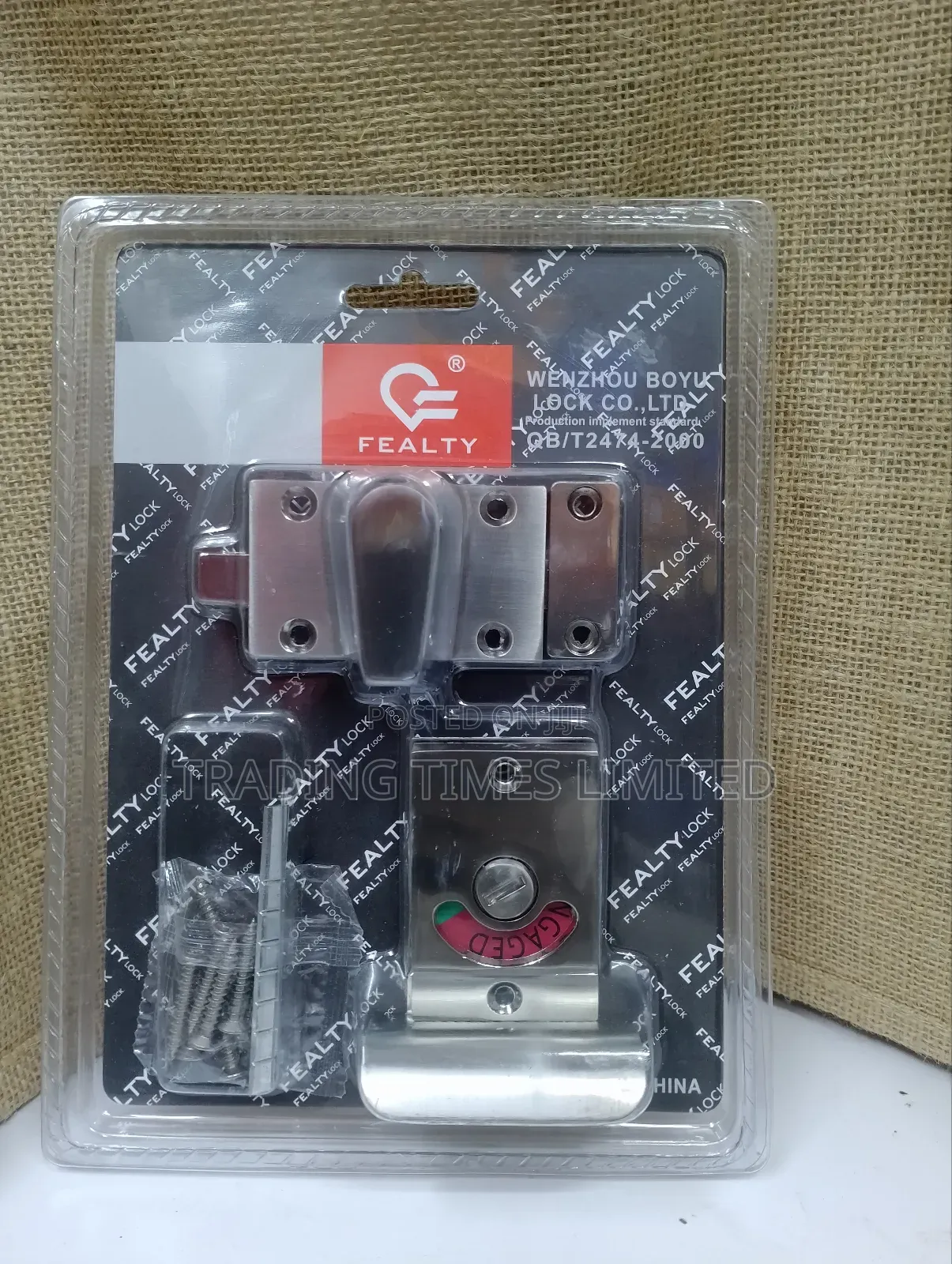 Indicator Lock/Toilet Indicator Bolt