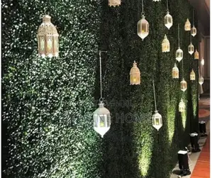 Artificial Beautiful Green Wall Panels/Hedges Wall Spacdecor