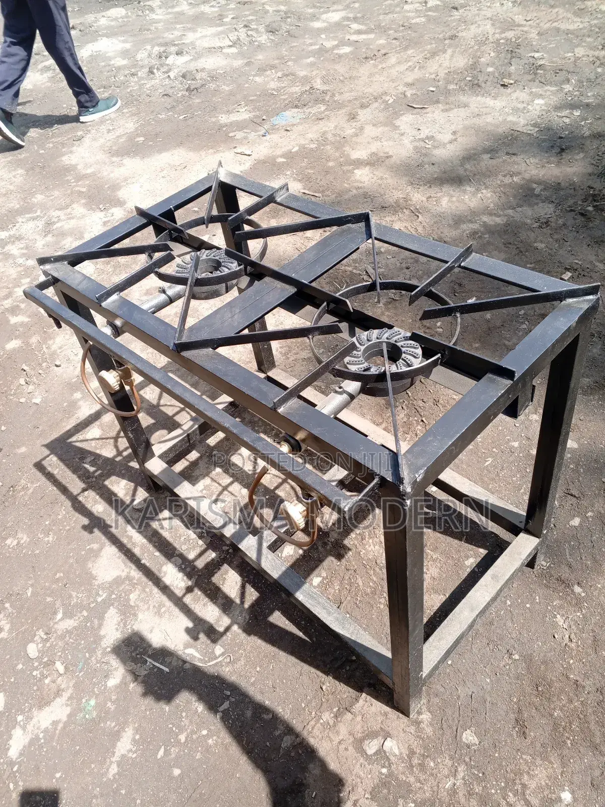 Appealing Two Burner Mild Steel Cooker