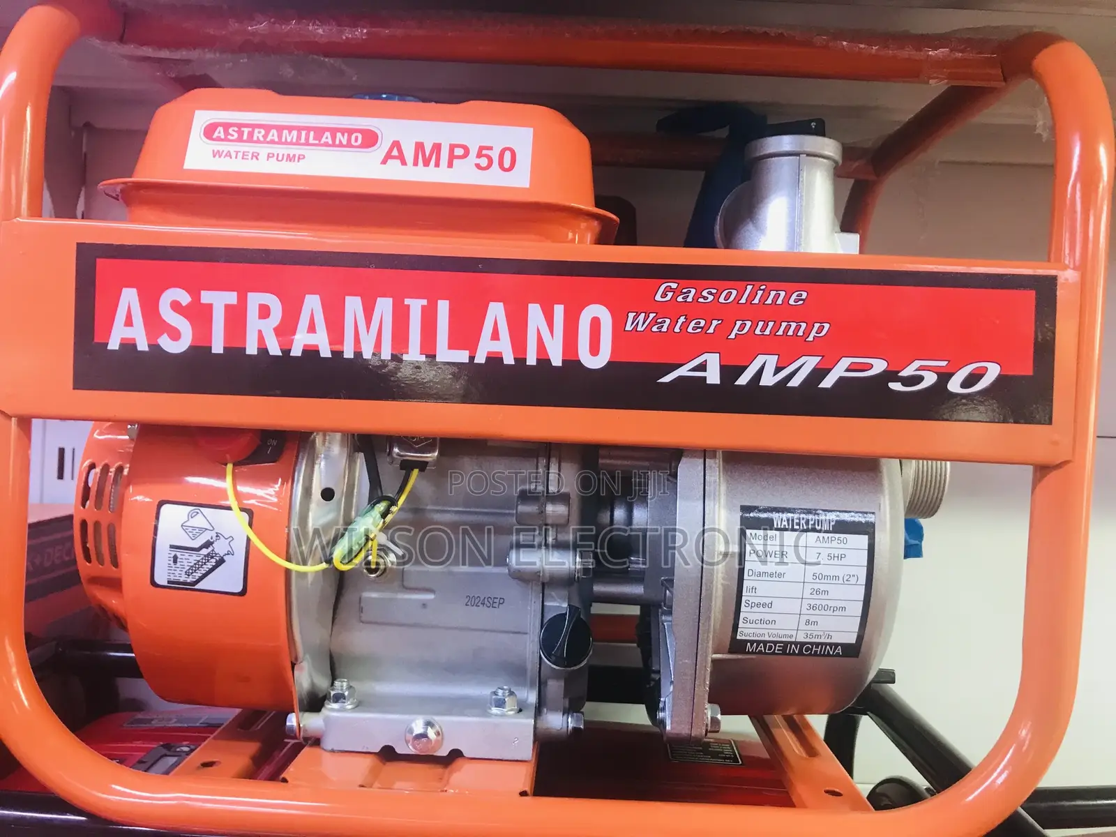 Astramilano Water Pump. AMP50/ 2” Inches