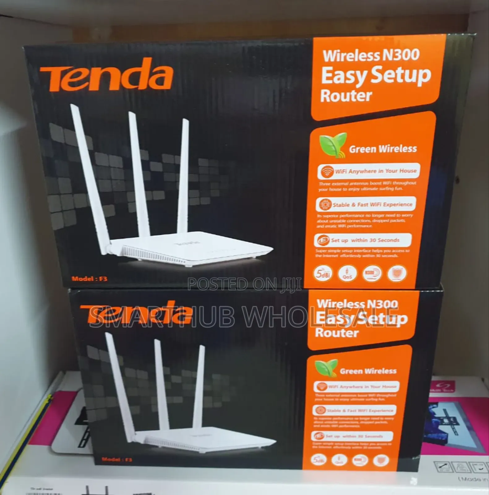 Tenda F3 N300 300mbps Wireless Router