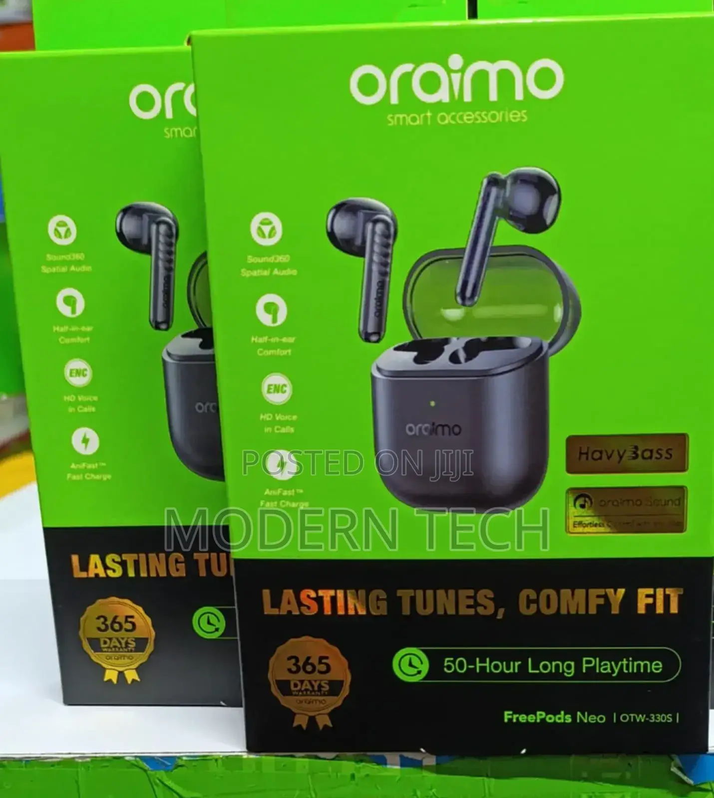 Oraimo Freepods Neo Half in Ear True Wireless Earbuds 