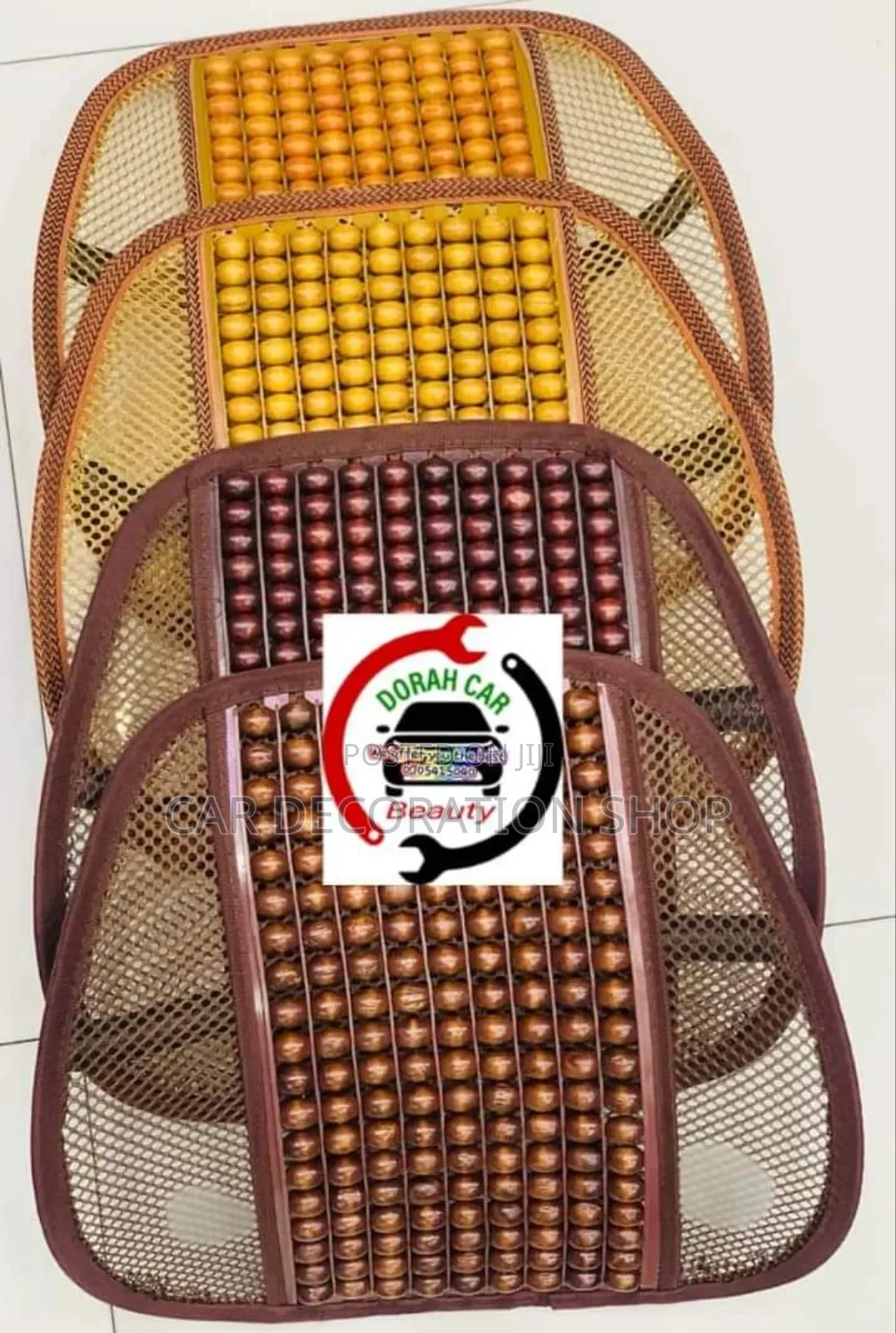 2pcs Heavy Duty Back Support Backrest Massagers in Colors