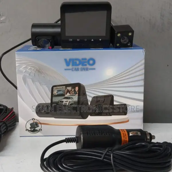 Full Hd 1080p Dual Three Lens Car Dash Cam