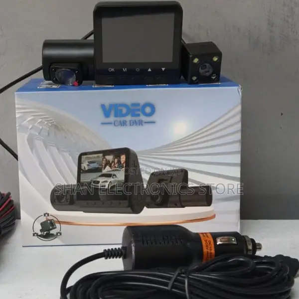 Wide Angle Car Driving Recorder Dual Three Lens Dash Cam