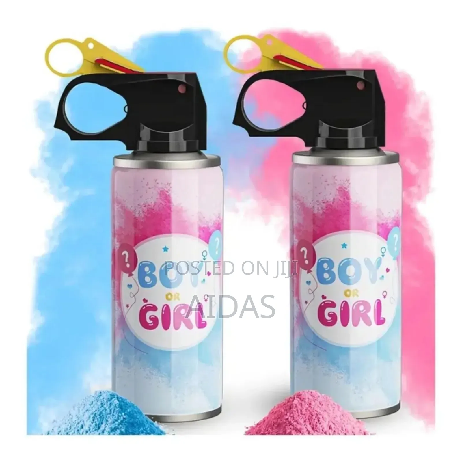 Boy or a Girl Gender Reveal Fire Extiguisher