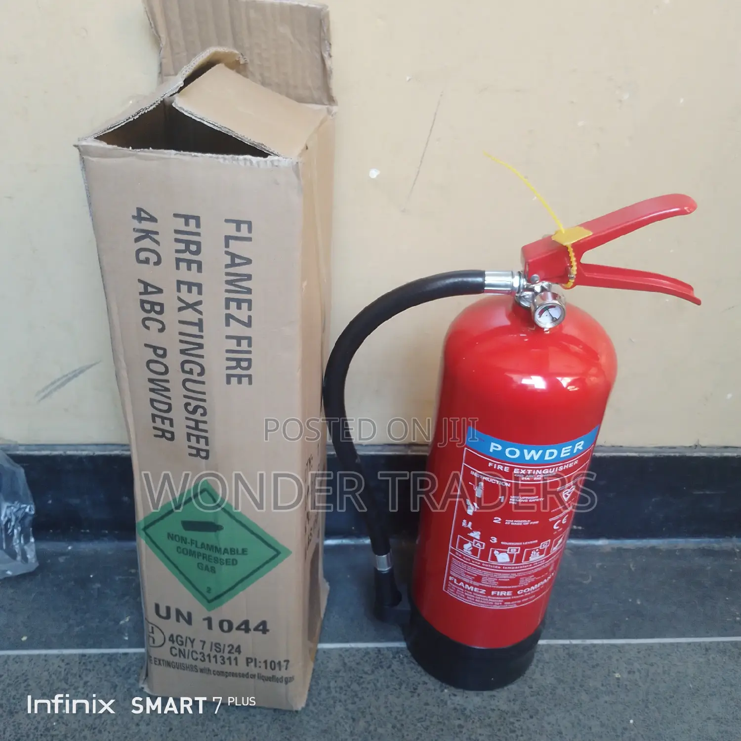 Fire Extinguishers 4kgs Dry Powder