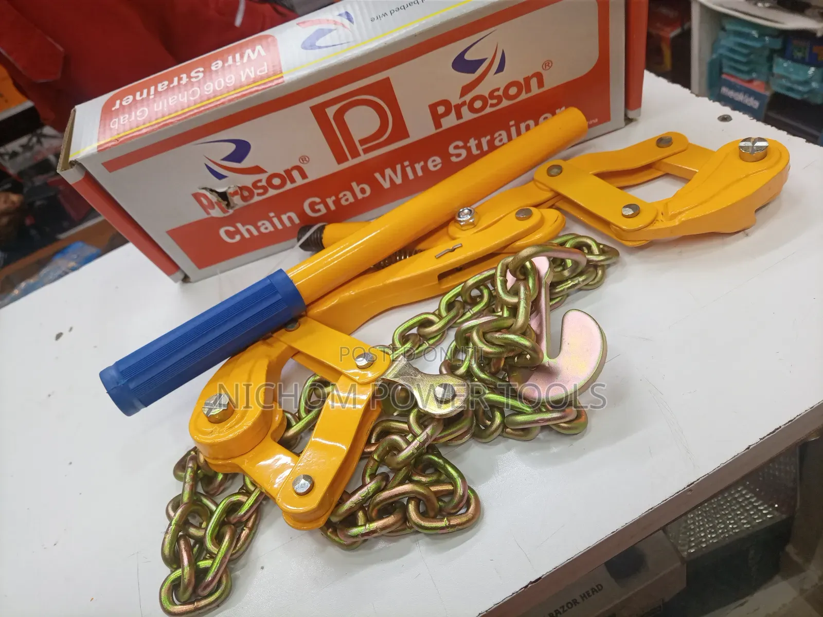 Chain Grab Wire Strainer/Fencing Wire Strainer