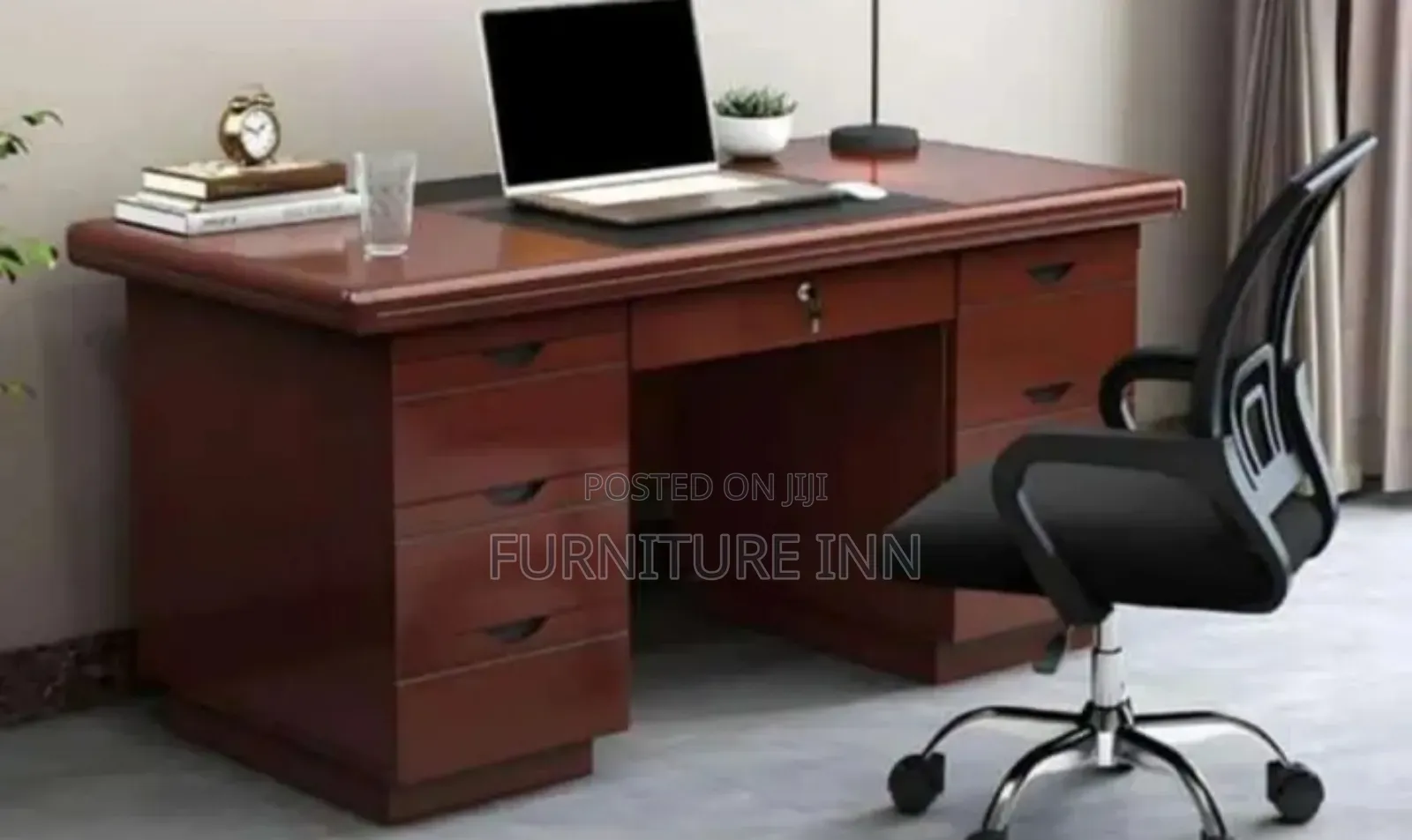 Office Table :1.2m Stylish Mahogany Executive Table