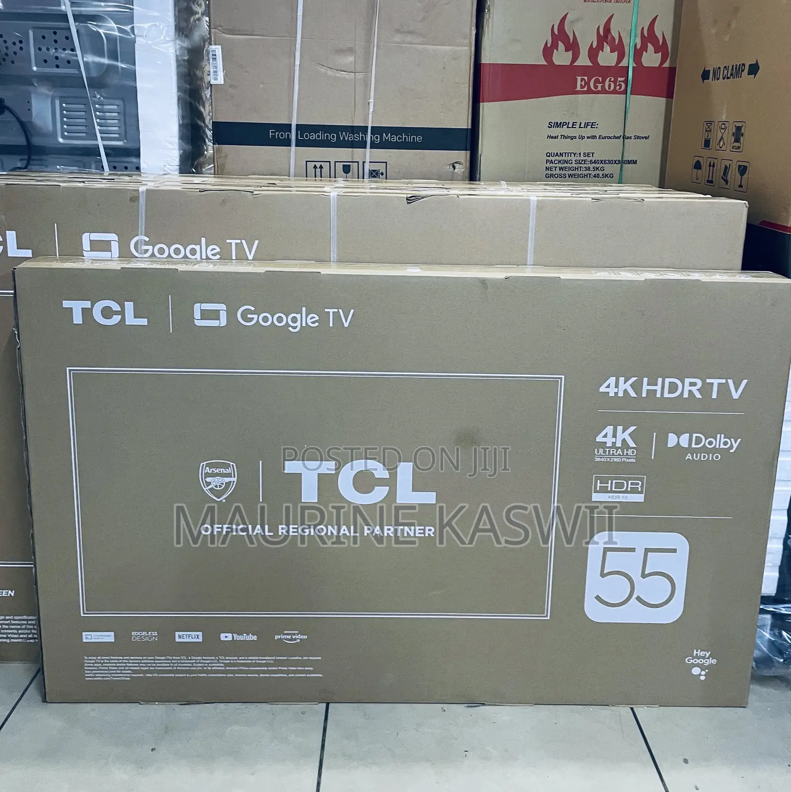 TCL Uhd 55 4 K Tv Frameless