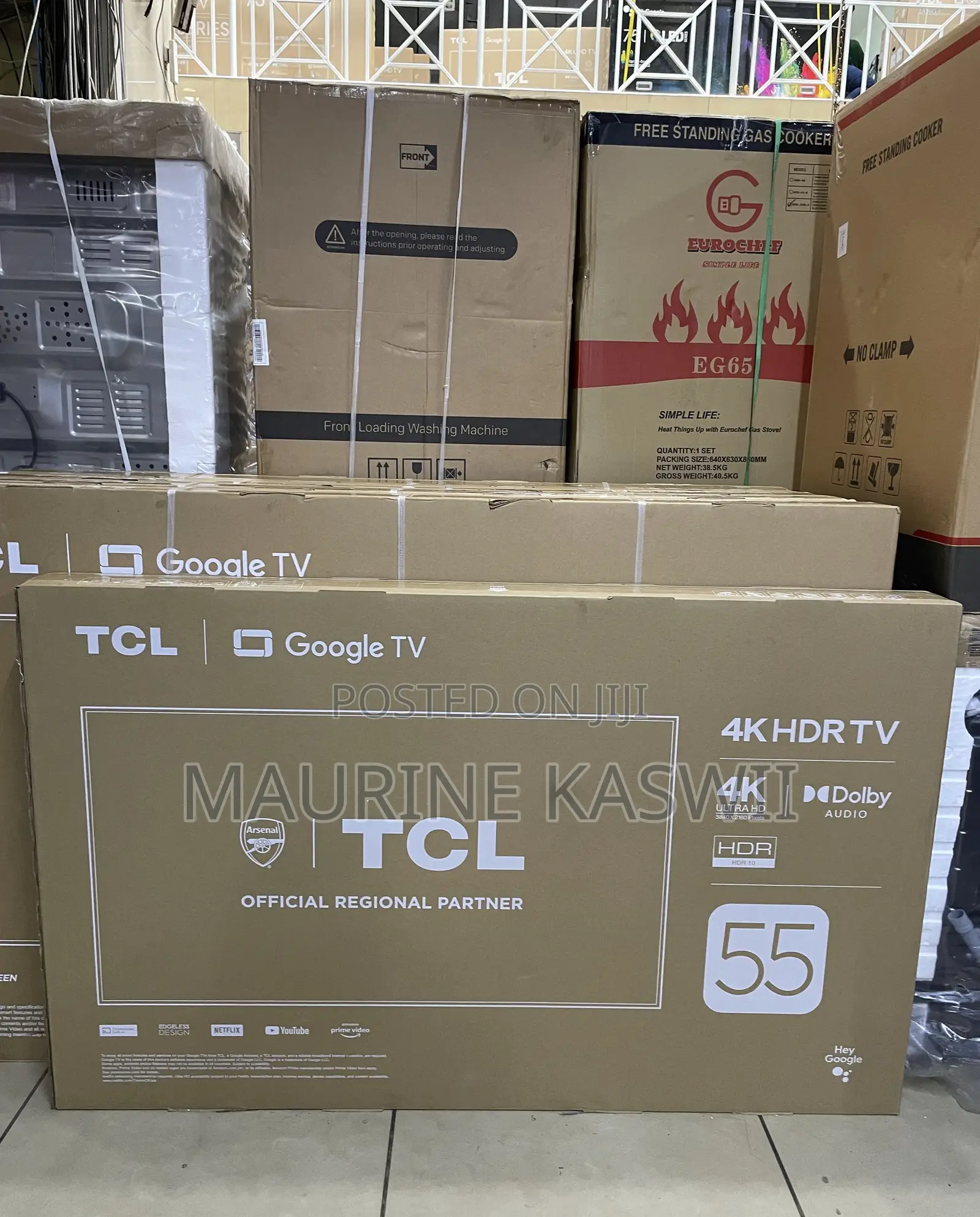 TCL Uhd 55 4 K Tv Frameless